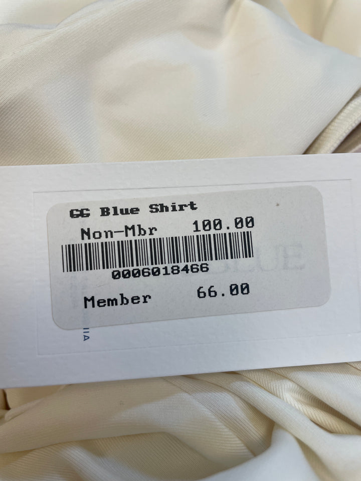 GGBlue Womens Button Short Sleeve Polo - Neutral/Poppy Pink