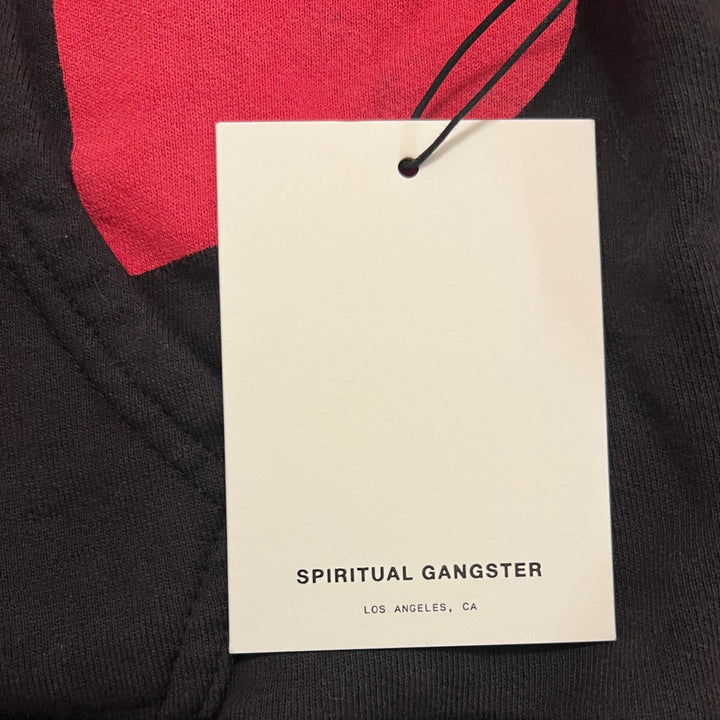 Spiritual Gangster Women's Hoodie Power of Love Malibu Black Size XS