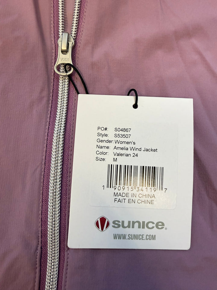 Sunice Women's Amelia WxTech Wind Jacket - Valerian - Medium