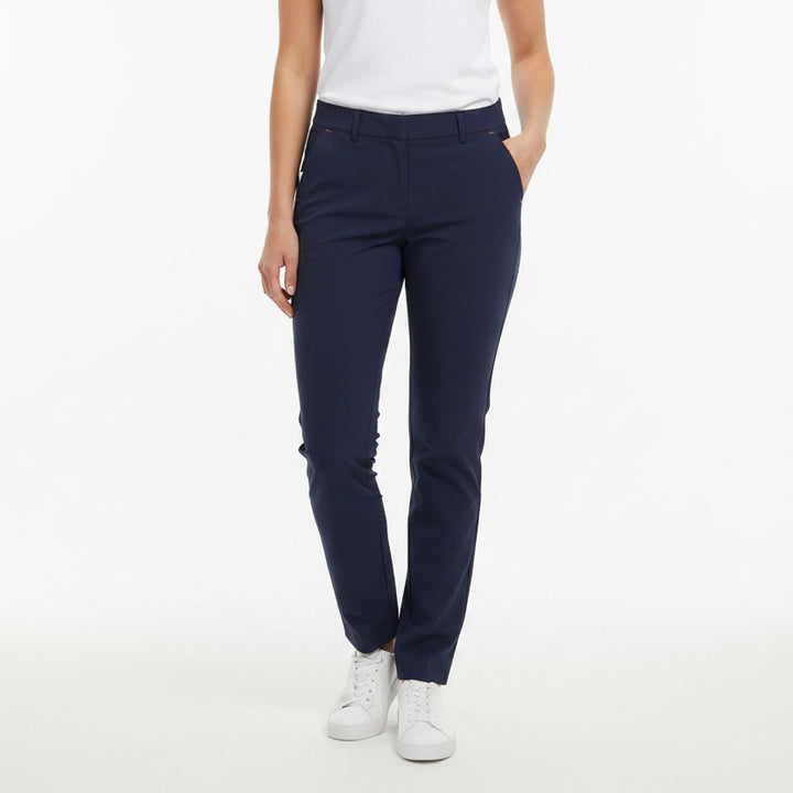 KJUS Women's Golf Pants Ice Light 7/8 Treggings 27" Atlanta Blue Size XL