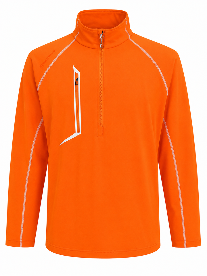 Sunice Men's Allendale 2.0 Element Shield Quarter Zip - Blaze - Large