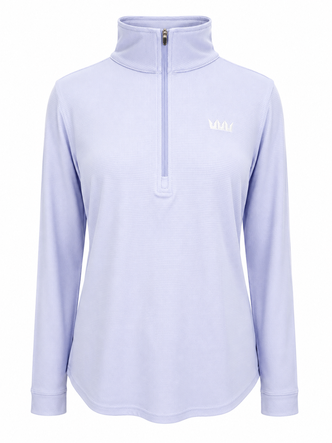 Straight Down Aero Quarter Zip (w/ logo) - Lavender