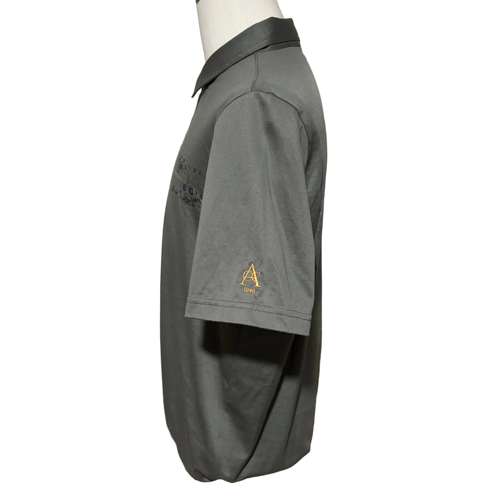 Travis Mathew Overnight Stay Polo (w/logo) - Dark Olive - Large - Skorzie