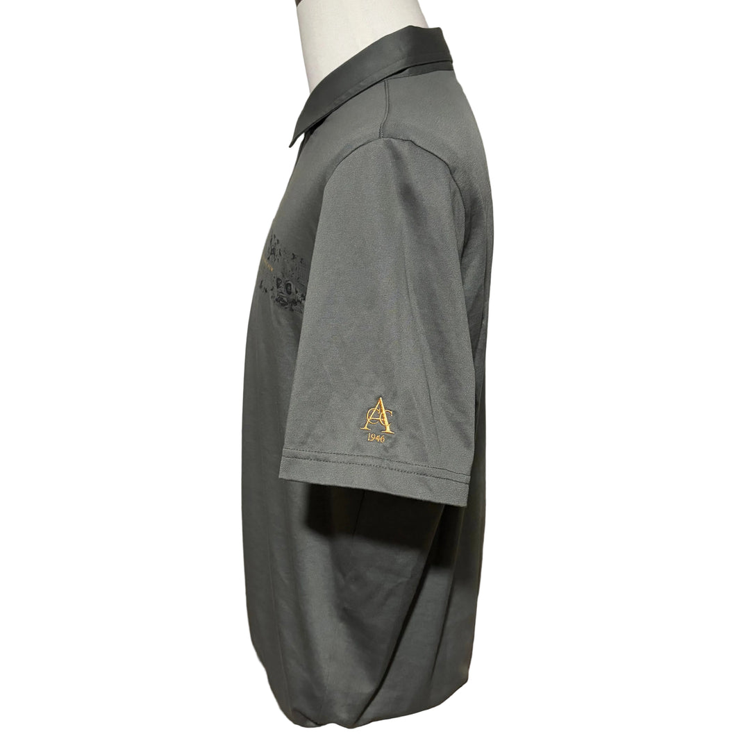 Travis Mathew Overnight Stay Polo (w/logo) - Dark Olive - Large - Skorzie
