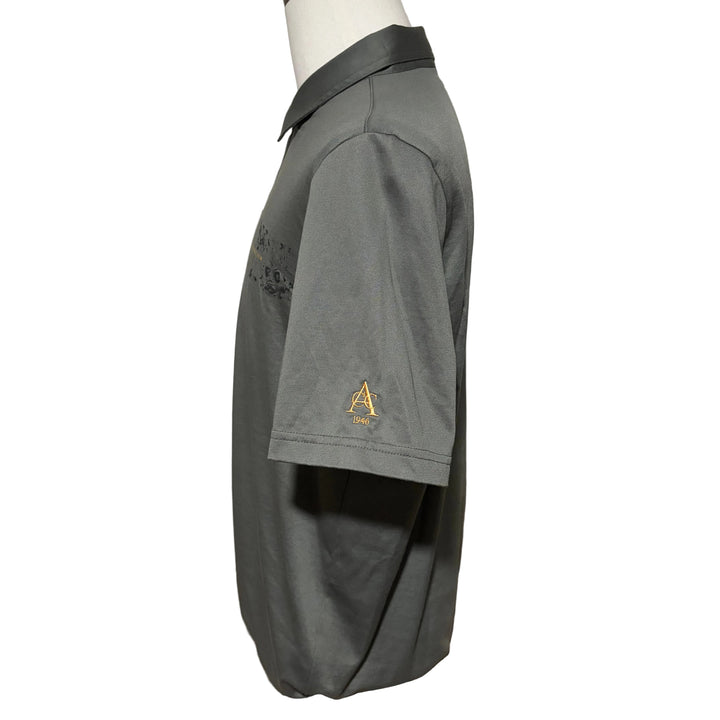Travis Mathew Overnight Stay Polo (w/logo) - Dark Olive - Large - Skorzie