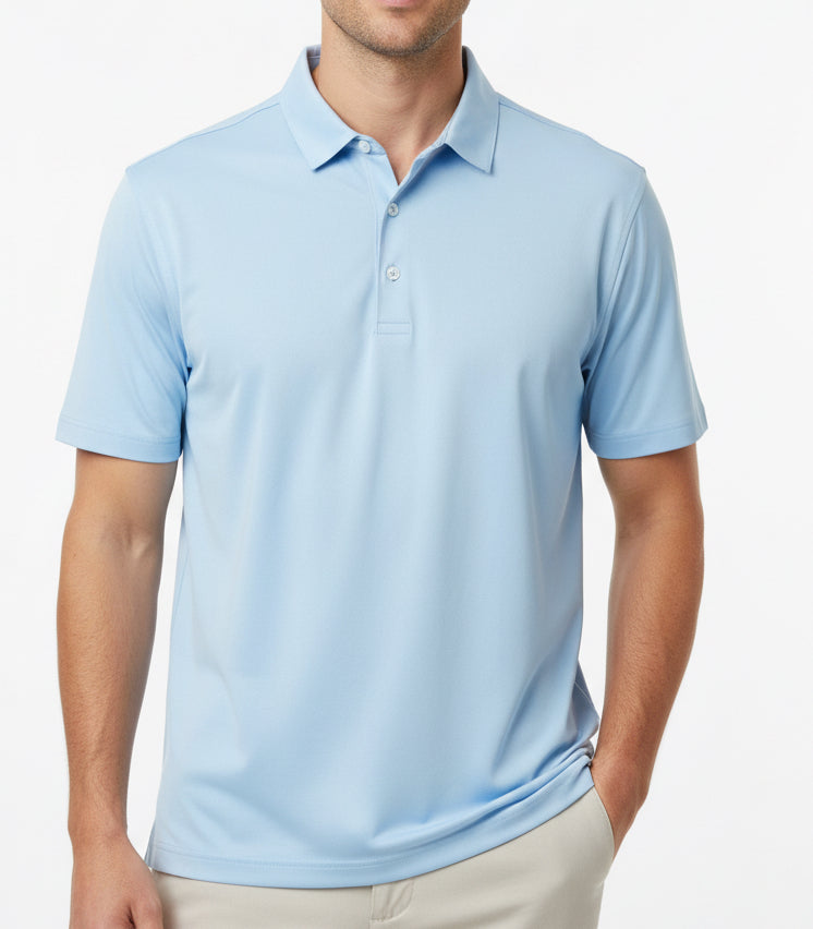 Straight Down Men's Golf Polo Sullivan Carolina Size L