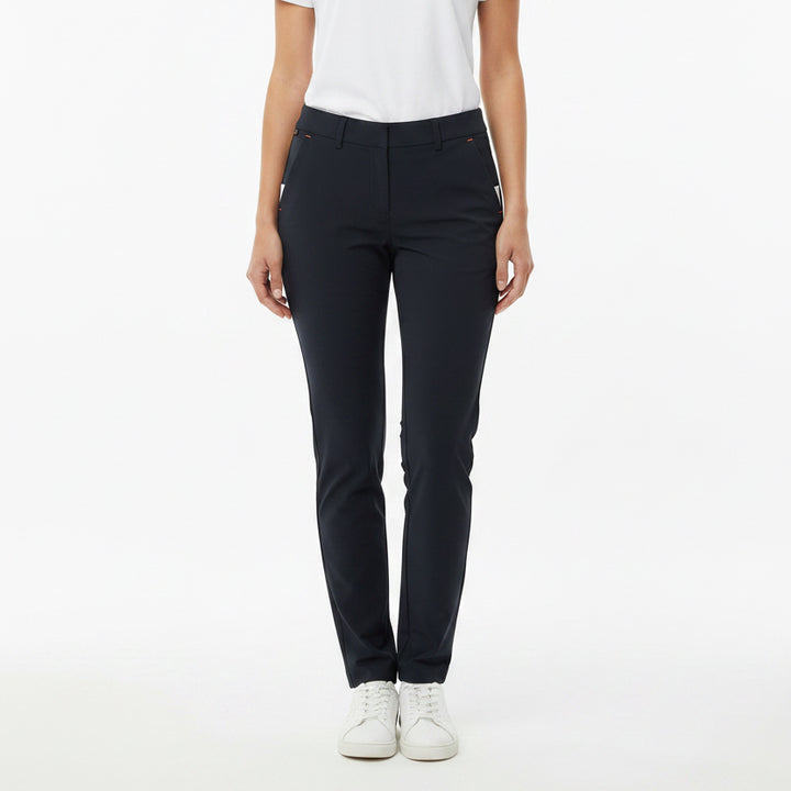 KJUS Women's Golf Pants Ice Light 7/8 Treggings 27" Black Size XL