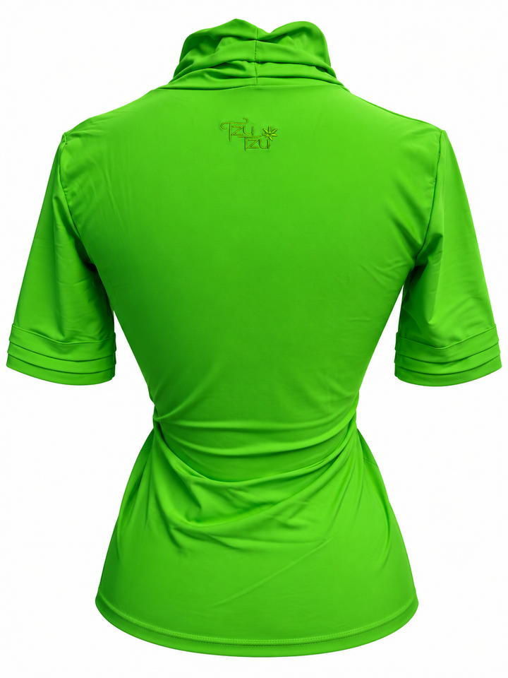 Tzu Tzu Rosie Top - Grasshopper Green