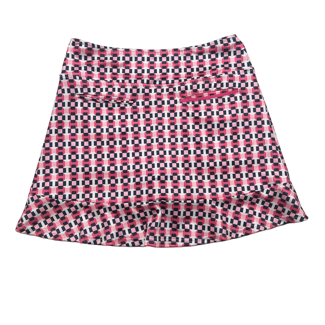 Golftini The Fighter Skort (16.5") - Black/Pink - Small