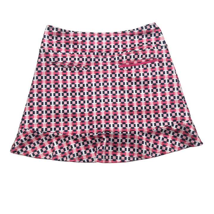 Golftini The Fighter Skort (16.5") - Black/Pink - Small