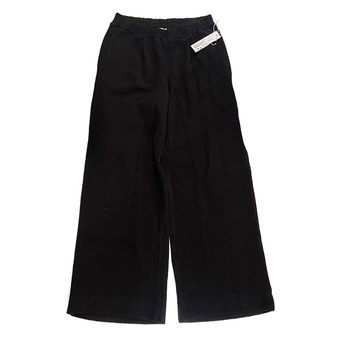 Stateside Jasper Knit Wide Trouser - Black - Skorzie