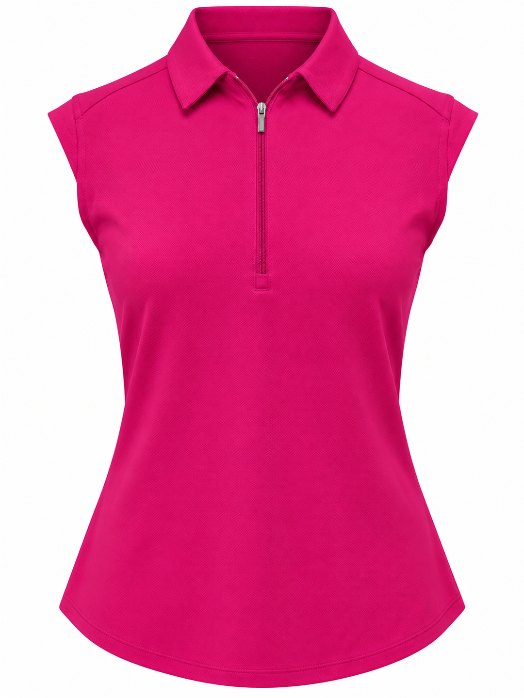 Nivo Sport Sleeveless Nikki Golf Polo - Magenta