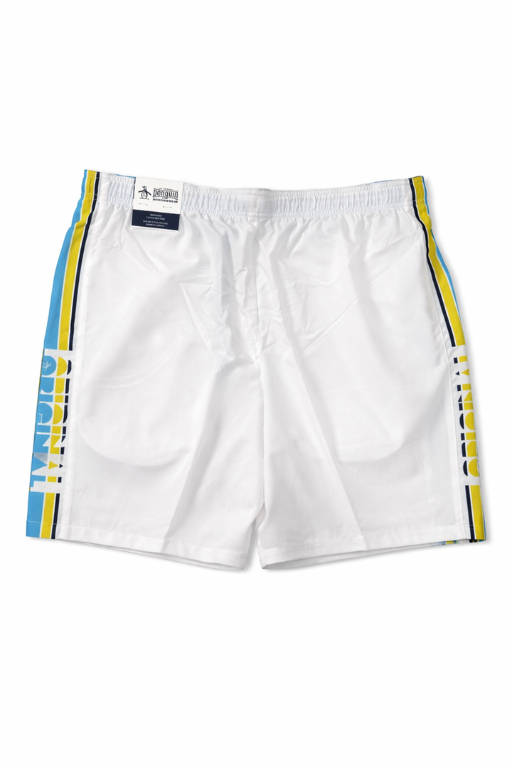 Penguin Men's "Original" Side StripeTennis Shorts - Medium - Skorzie