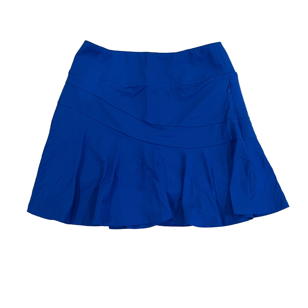 IBKUL Womens Flounce Skort (15") - Blue