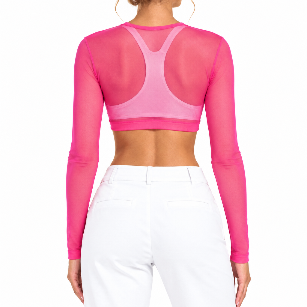 Jamie Sadock Women's Golf Top Better Sun L/S Venus Size M (FINAL SALE ITEM)