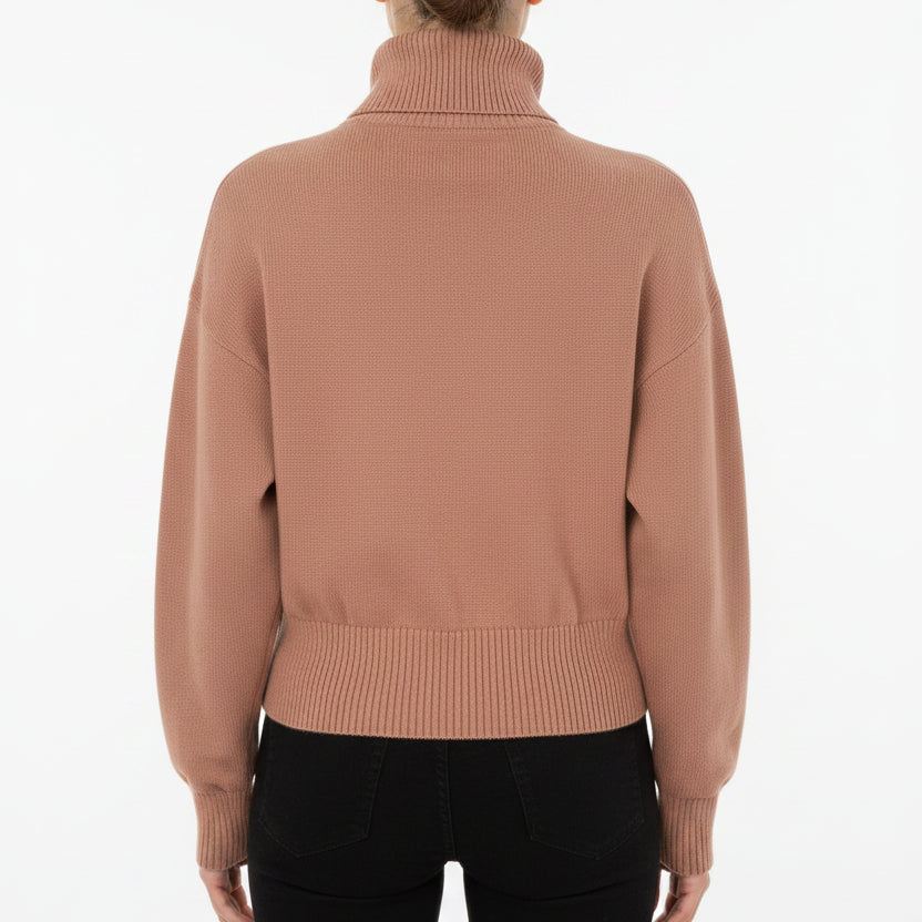 Fore All Women's Quarter Zip Nautical Saddle