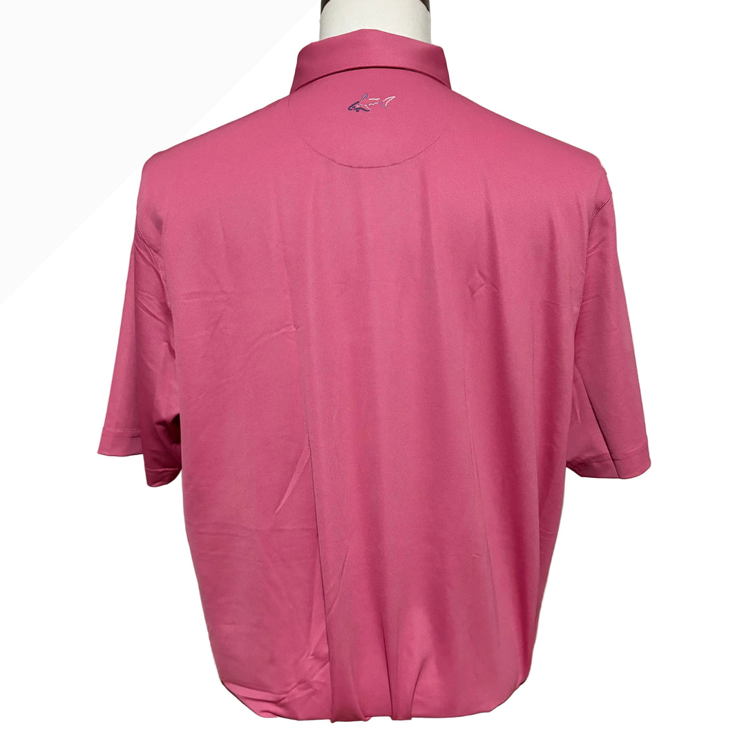 Greg Norman Freedom Pique Stretch Polo - Lobster - Large (FINAL SALE ITEM) - Skorzie