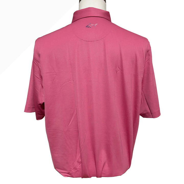 Greg Norman Freedom Pique Stretch Polo - Lobster - Large (FINAL SALE ITEM) - Skorzie