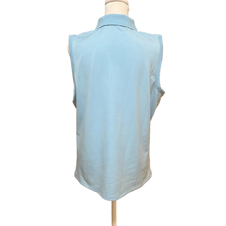 RLX SL Polo (w/ logo) - Pool Blue