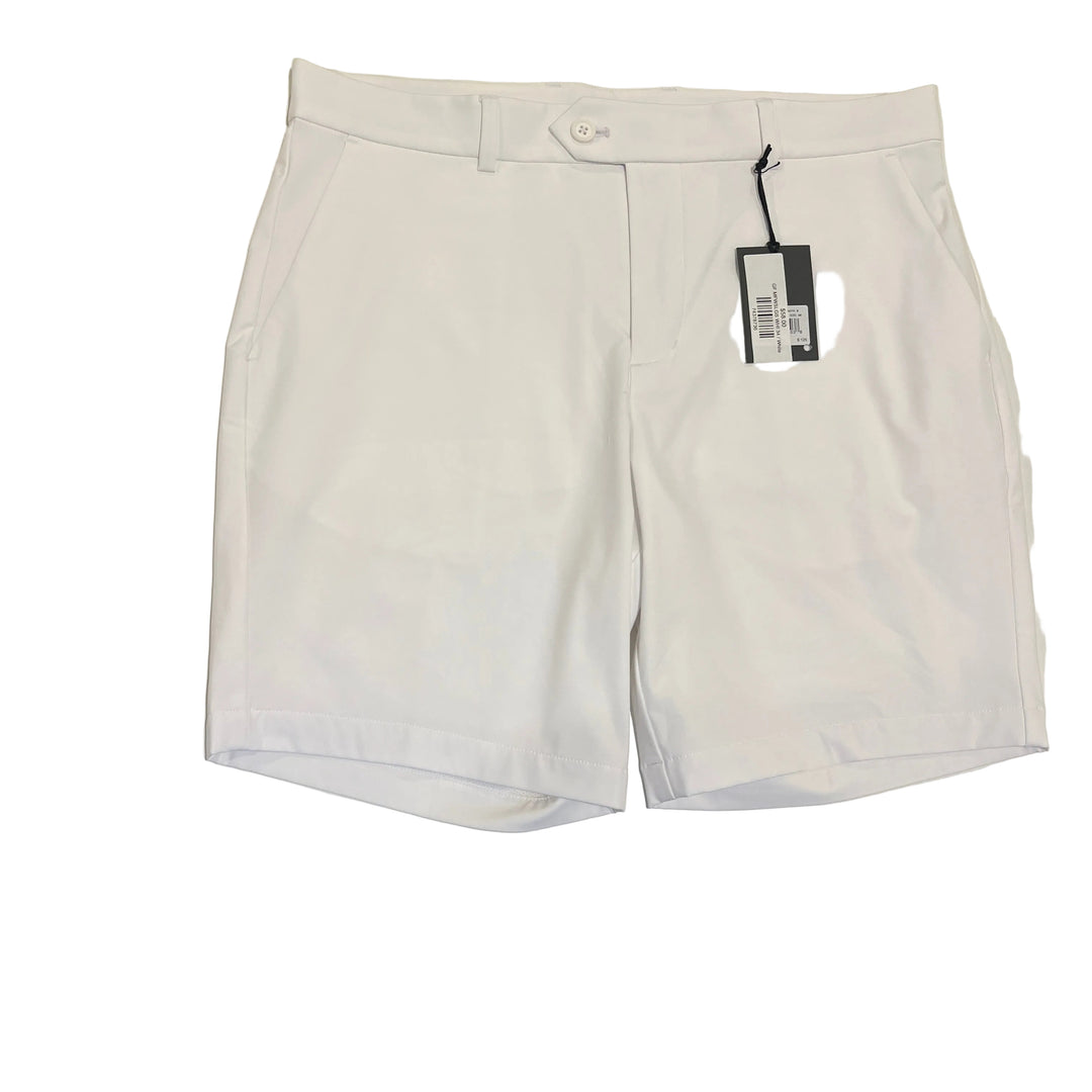 G/FORE Maverick Four-Way Stretch Lined Golf Shorts (8") - White - Size 34 - Skorzie