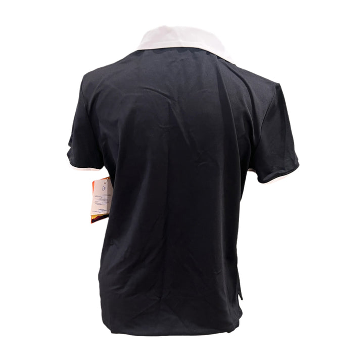 Swing Control V-Neck Velocity Polo - Black - Small - Skorzie
