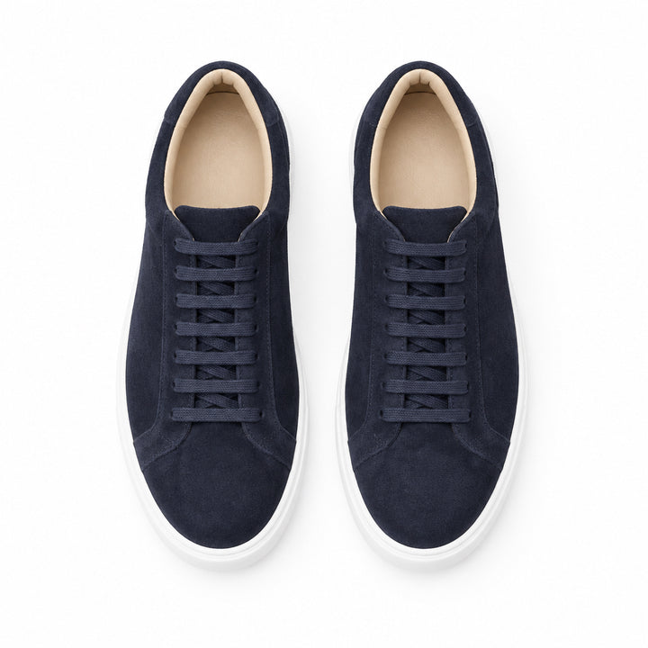 Collars & Co Men's CEO Sneakers Navy Size 10