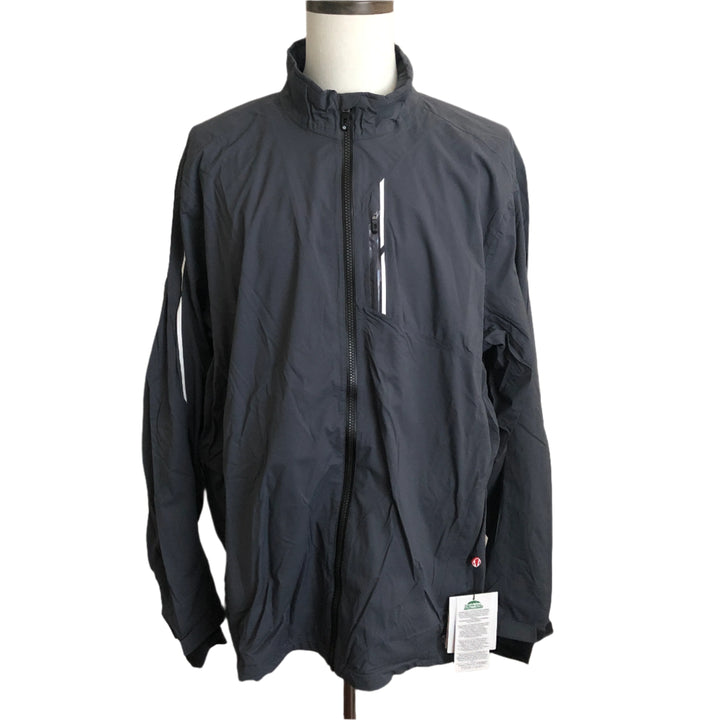 Sunice Max Rain Jacket (w/ logo) - Charcoal - XX-Large - Skorzie