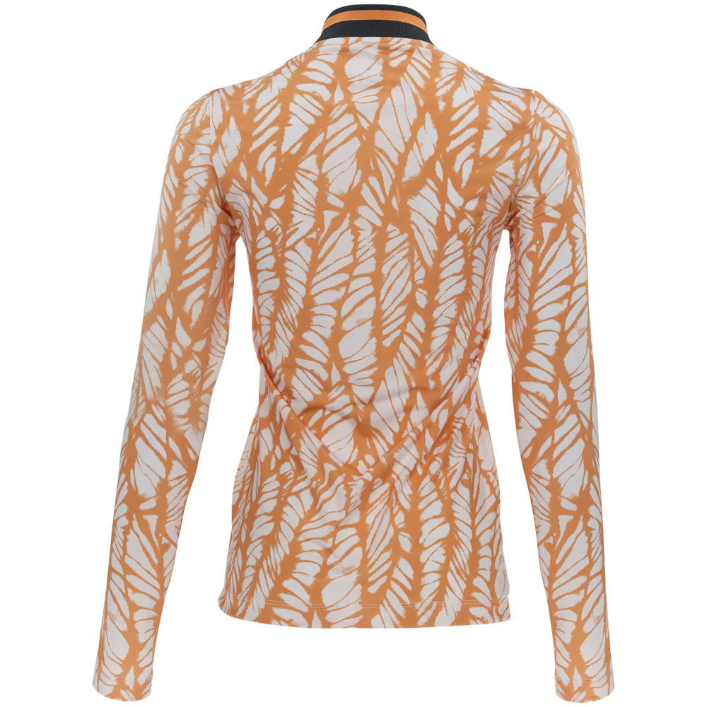 Lohla Sport The Chamonix Print Long Sleeve Top - Dreamsicle
