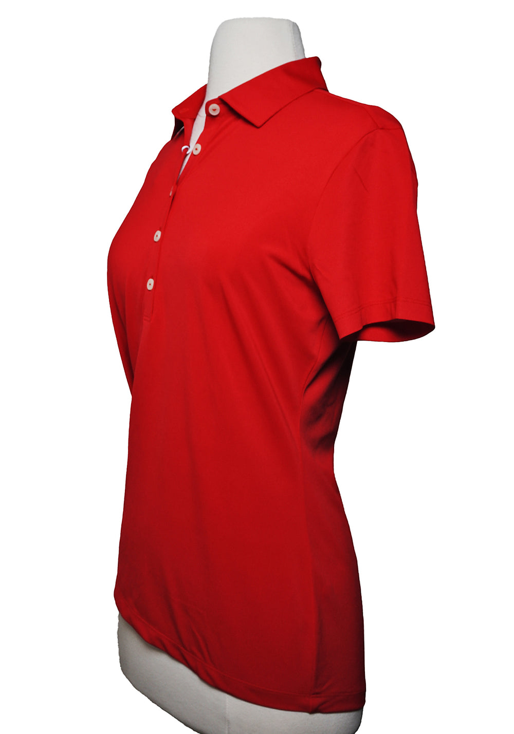 Greg Norman Short Sleeve Freedom Stretch Polo - Red - Skorzie