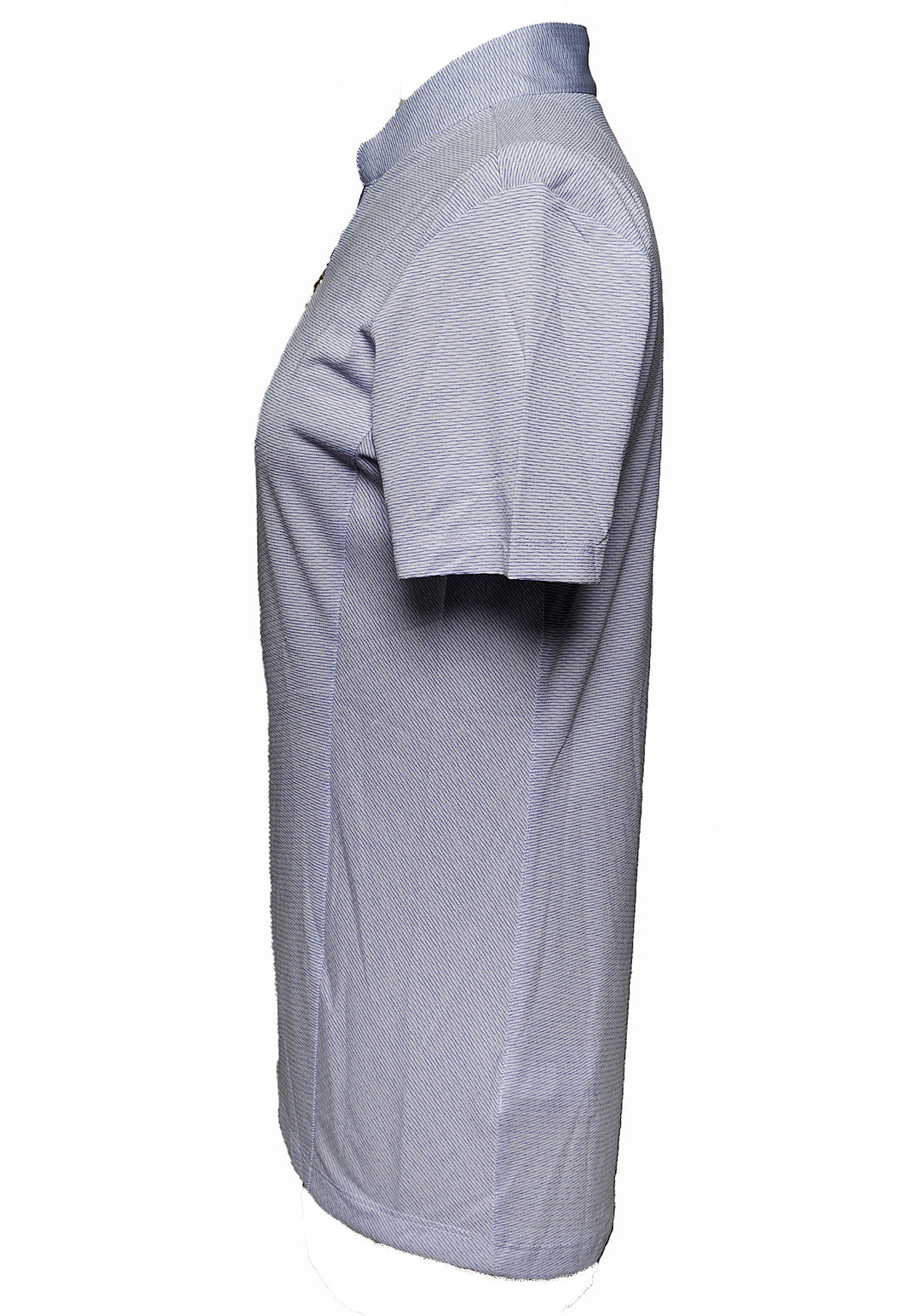 Greg Norman Mock Neck 1/4 Zip Short Sleeve Top - Lavender - Skorzie