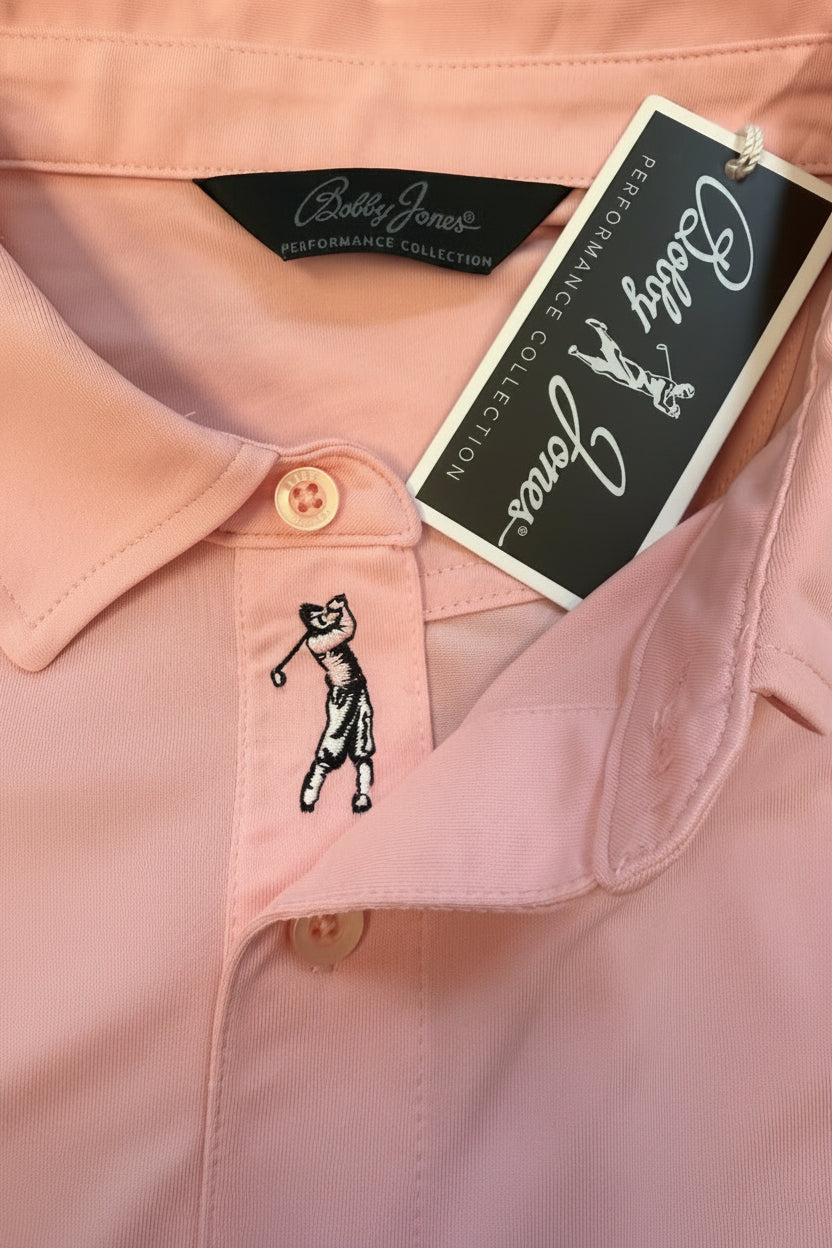 Bobby Jones Performance Collection Polo - Blossom - Large
