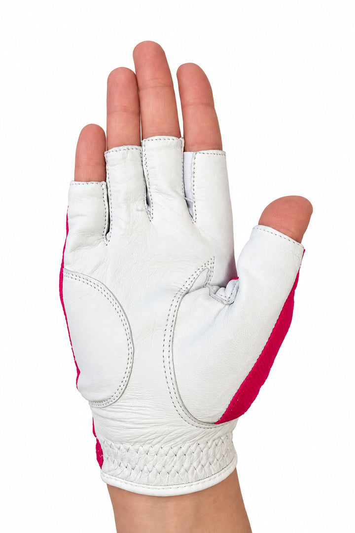 Cabretta Leather - Fingerless Gloves
