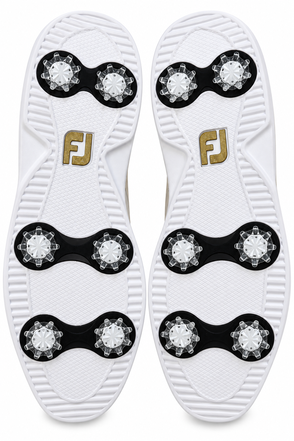 FootJoy Traditions Women's Golf Shoes 97938 - Size 11 - White/Tan