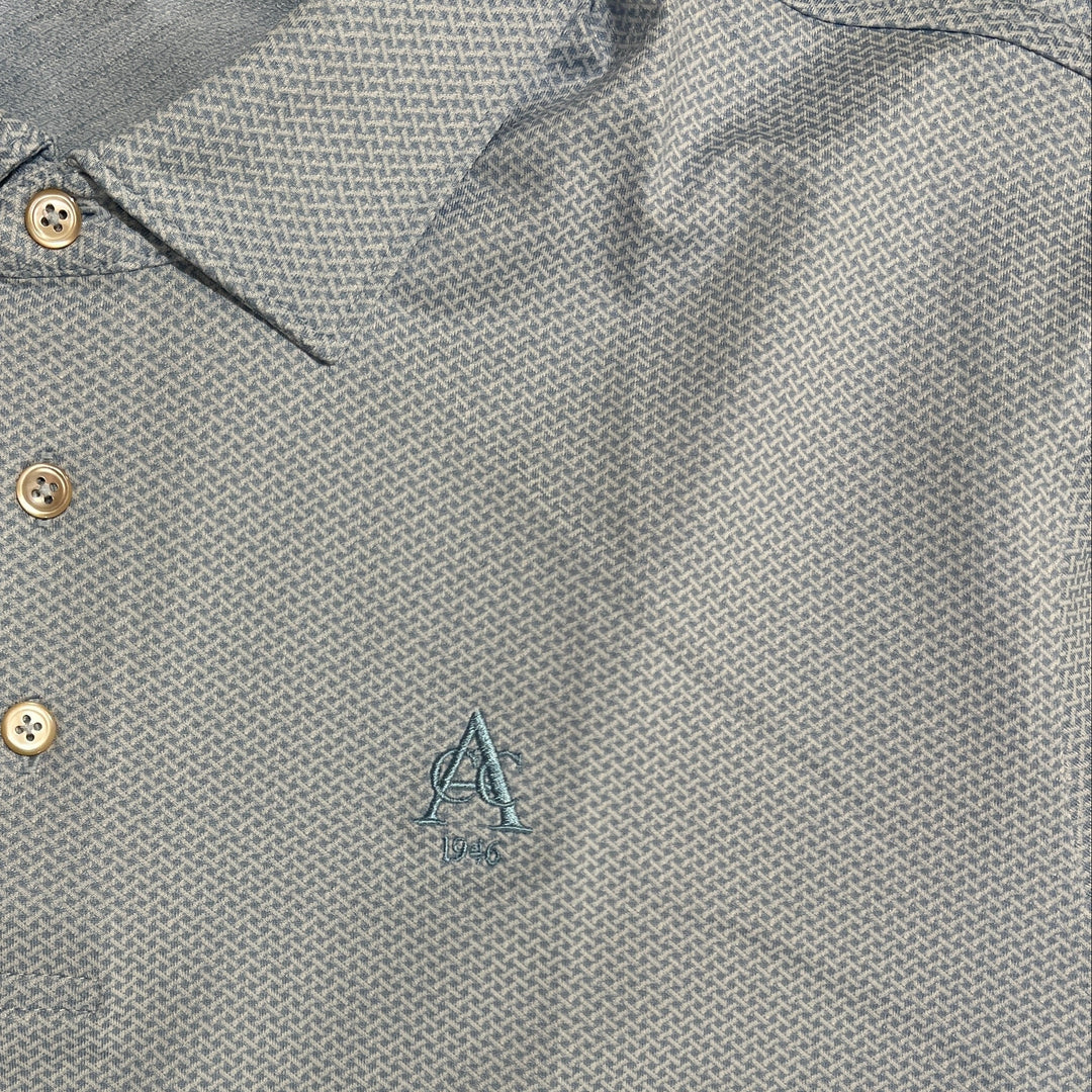 Sun Day Red Heritage Cypress Ax Thrower Polo (w/ logo) - Light Blue - Skorzie