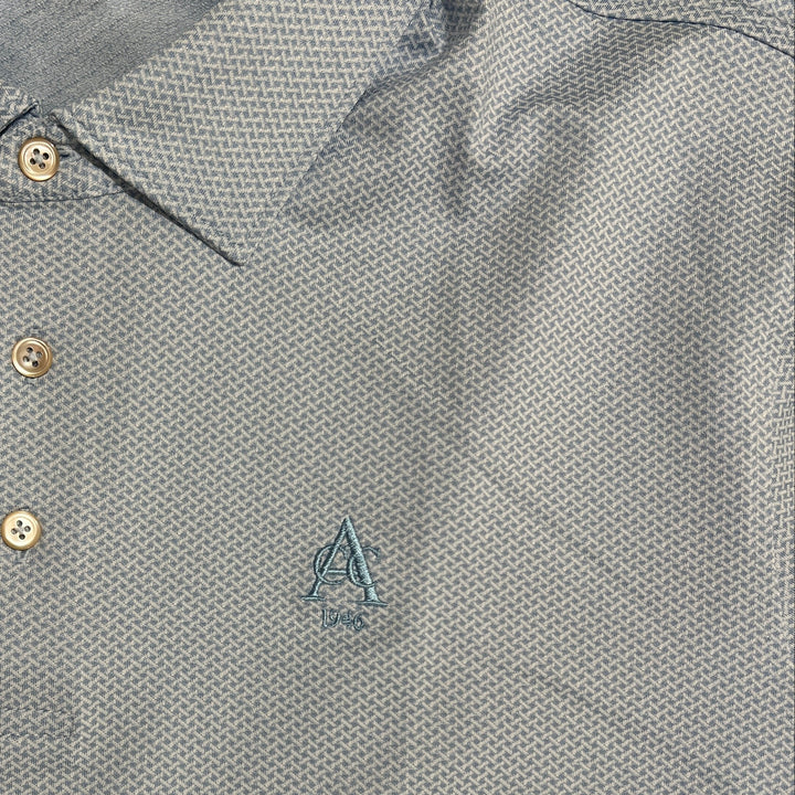 Sun Day Red Heritage Cypress Ax Thrower Polo (w/ logo) - Light Blue - Skorzie