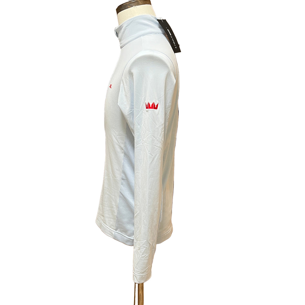 J.Lindeberg Luke Half Zip Midlayer (w/logo) - Skyway - Small - Skorzie