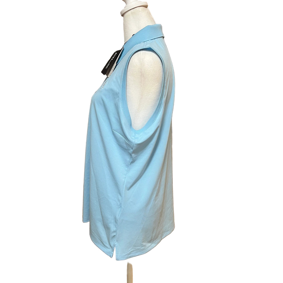 RLX SL Polo (w/ logo) - Pool Blue