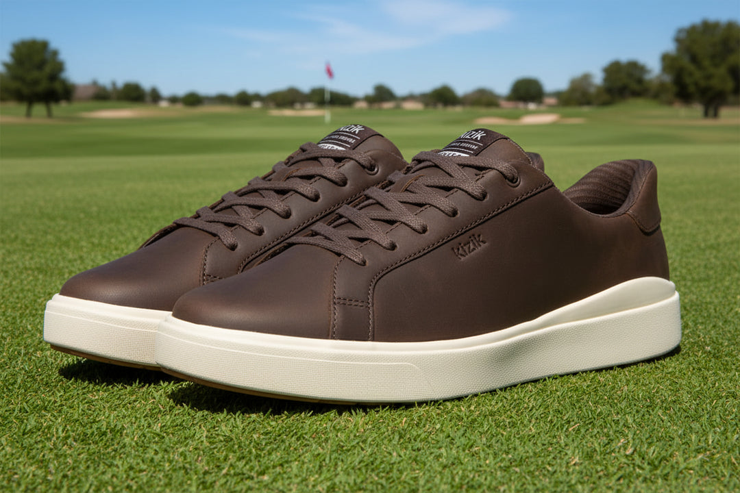 Kizik Mens Vegas 2 Shoes - Mole/Whitecap/Grey - Size 10
