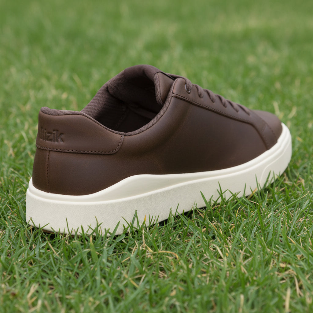 Kizik Mens Vegas 2 Shoes - Mole/Whitecap/Grey - Size 10