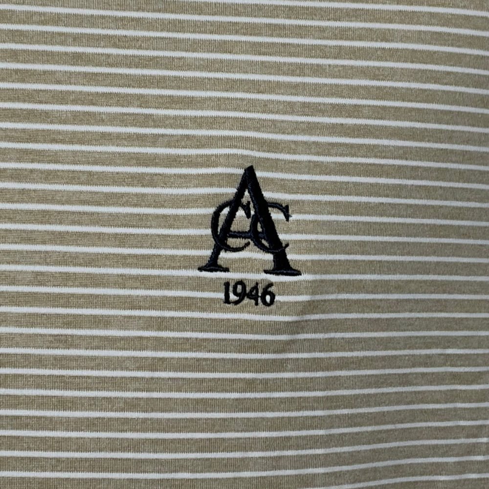 Peter Millar Ballad Performance Jersey Polo (w/logo) - Barley - Large - Skorzie