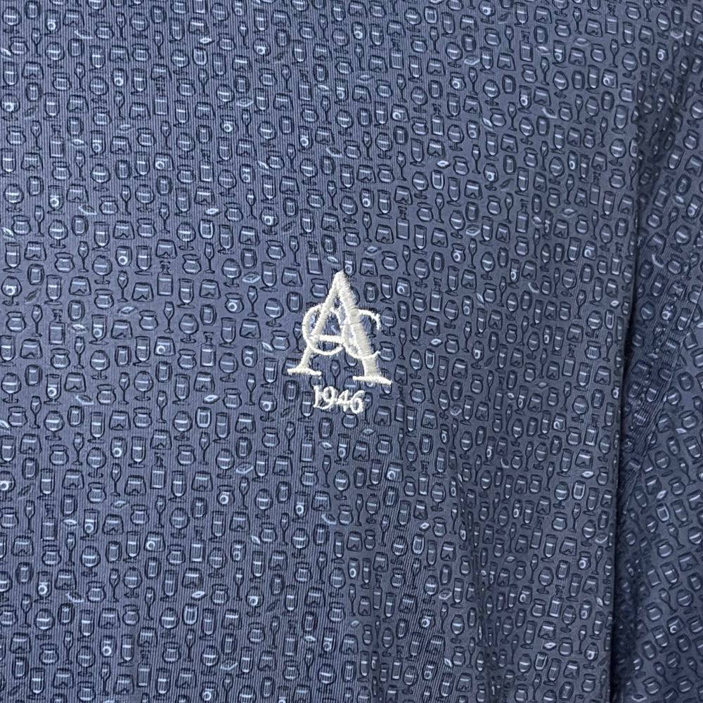 Peter Millar Bittersweet Performance Jersey Polo (w/logo) - Nebula - X-Large - Skorzie