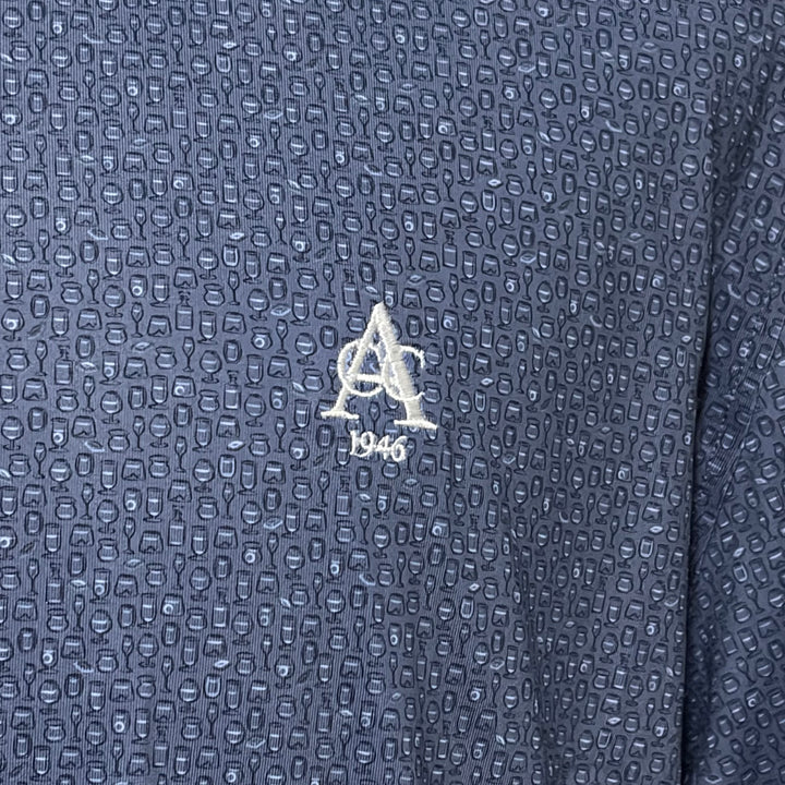 Peter Millar Bittersweet Performance Jersey Polo (w/logo) - Nebula - X-Large - Skorzie