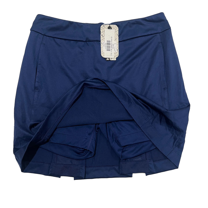 EP NY Pull-On Skort w/Back Mesh Pleat 17.5" - Inky Blue - Small - Skorzie