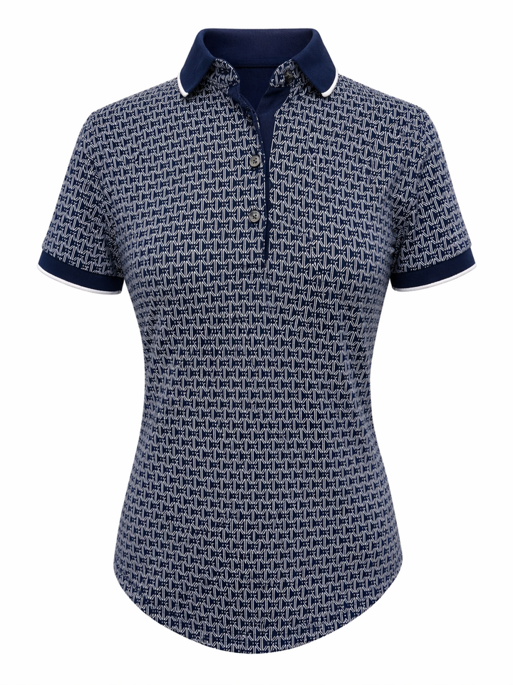 Greyson Monogram Scarlett Polo - Maltese Blue - Small - Skorzie