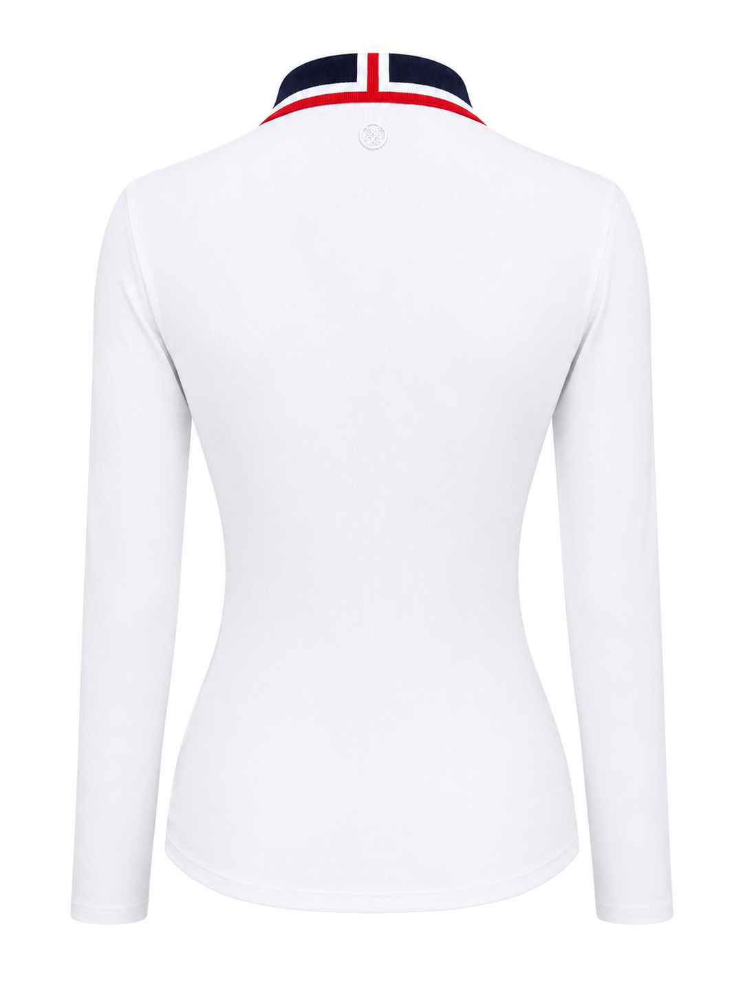 G/FORE Johnny Collar Ribbed Tech Nylon Long Sleeve Polo - Small
