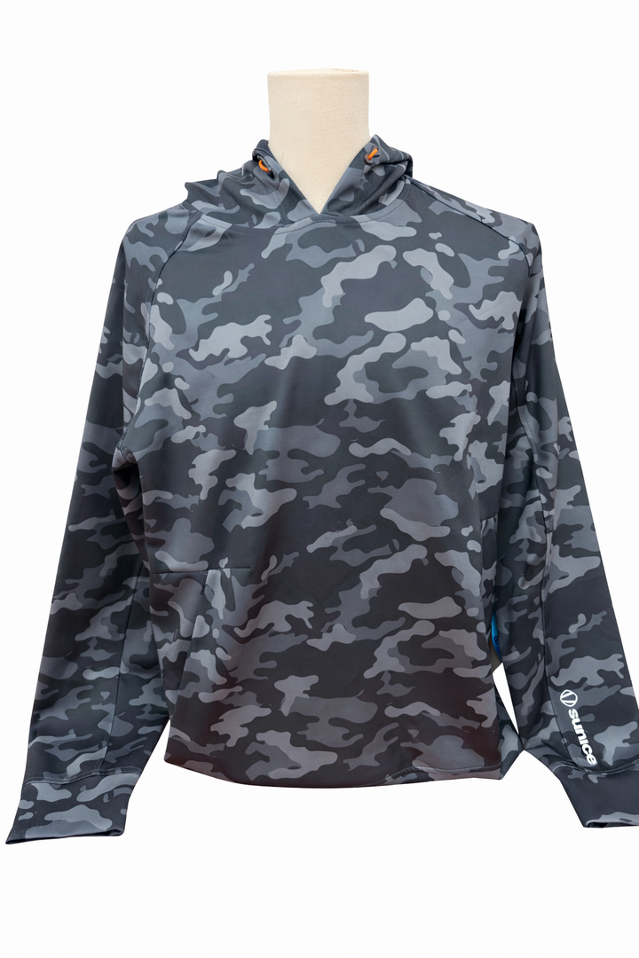 Sunice Men's Allendale 2.0 Element Shield Water-Repellent Pullover Hoodie - Midnight Camo