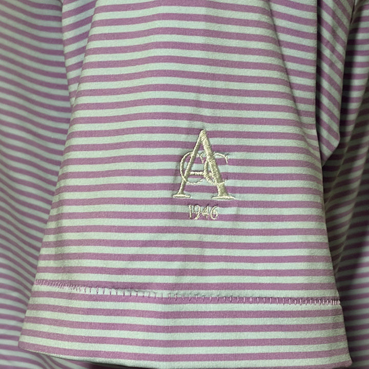 Peter Millar Hales Performance Jersey Polo (w/logo) - Purple Iris - Small - Skorzie