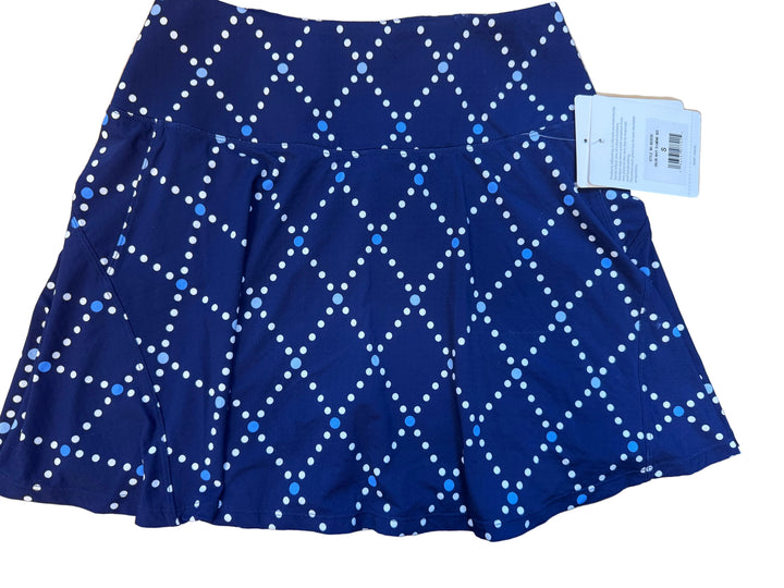G-Lifestyle A-Line Skort - Navy Diamond - Small