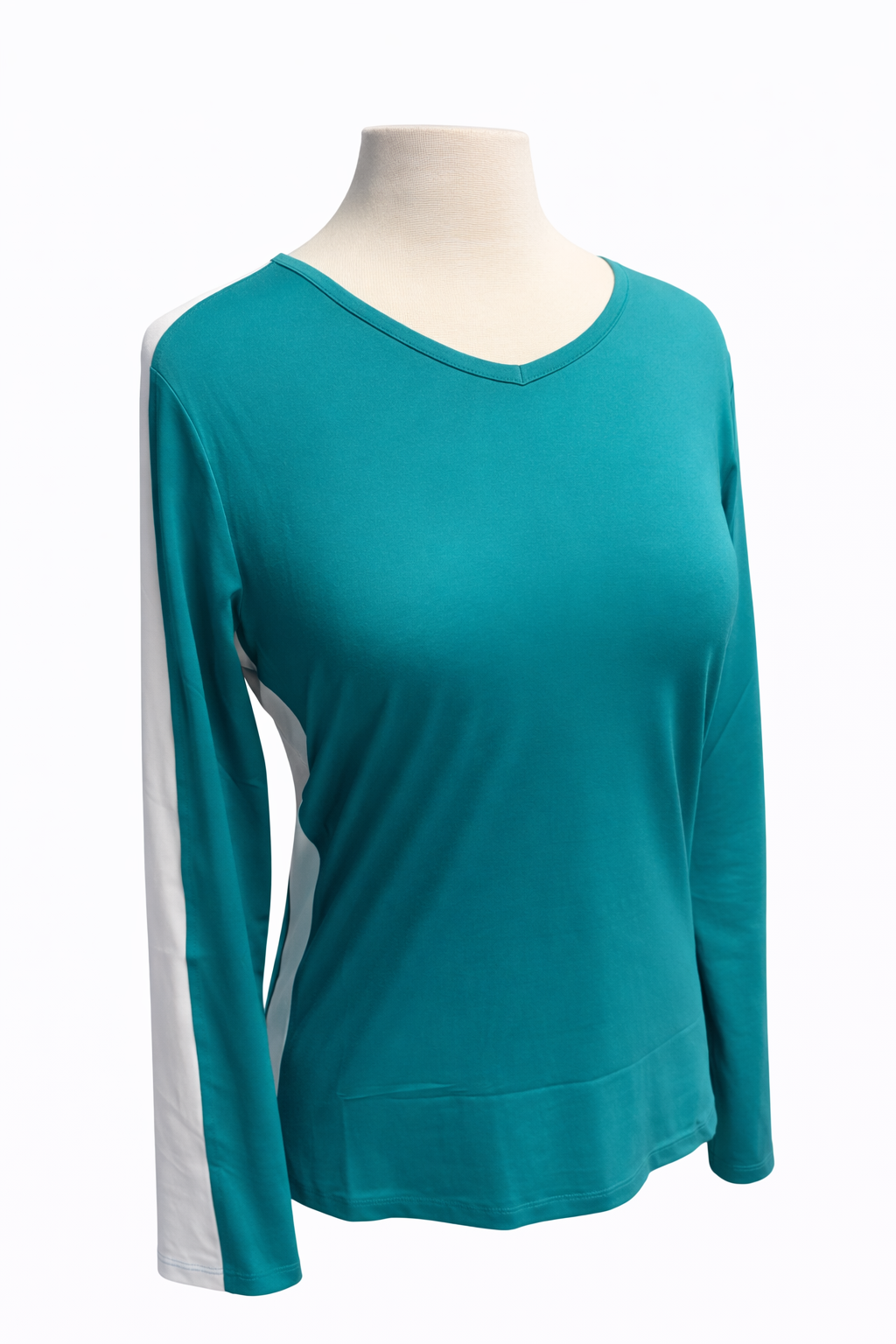 SanSoleil SUNGLOW TEE -  JADE/WHITE - Skorzie