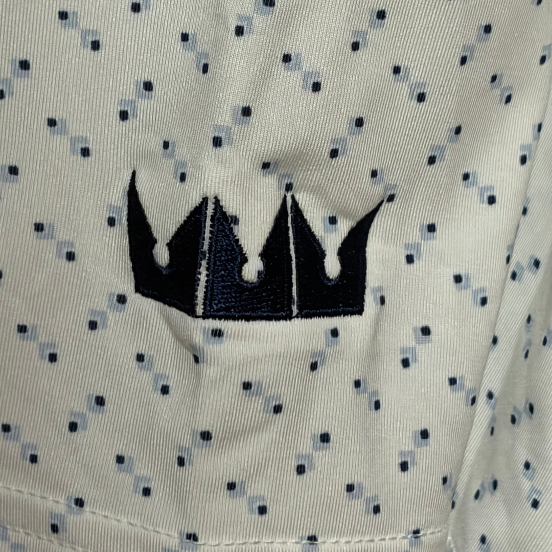 RLX Ralph Lauren Men's Knit Polo (w/logo) - White - X-Large - Skorzie